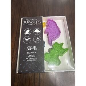 New Fantastic Beasts Where To Find Them Harry Potter Party Cookie Cutters 4 Pc.